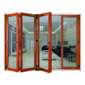 folding storm door